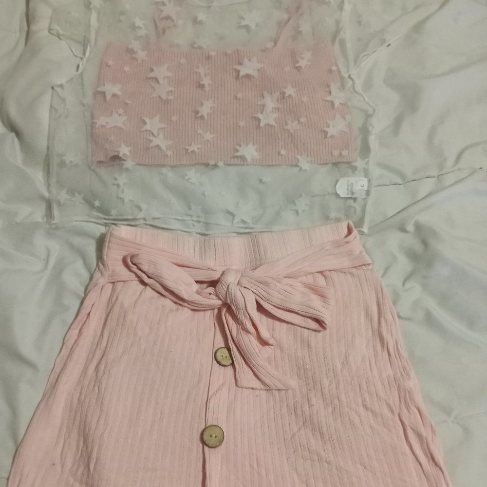 Cute pink outfit